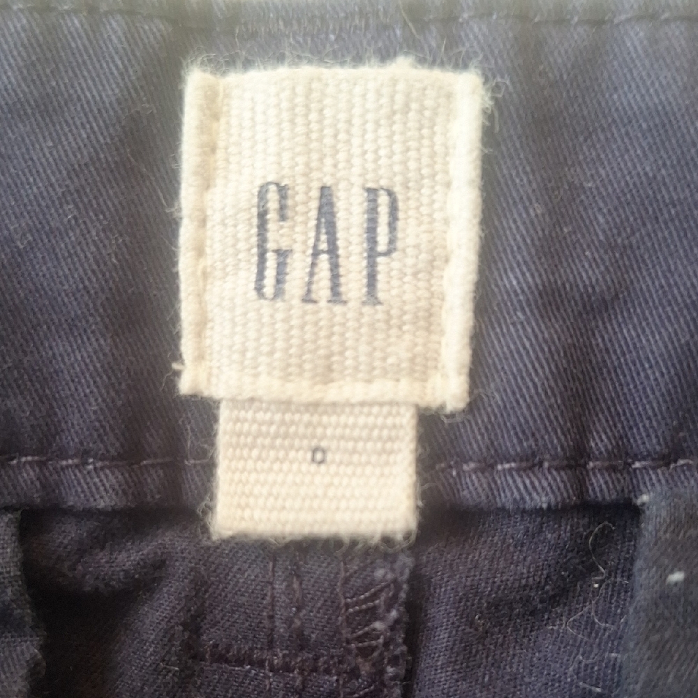 GAP Navy Blue Shorts Classic Cotton Style Size 0 - Picture 2 of 6